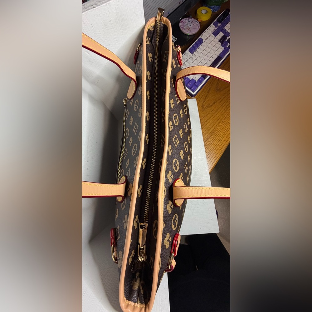 Designer Inspired Monogram Tote - image 8